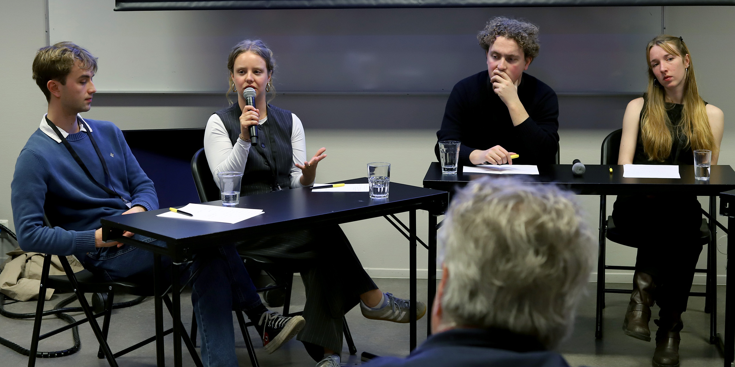 Norsk-belgisk møte mellom journaliststudenter under det belgiske statsbesøket