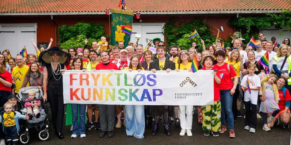 OsloMet marked Pride