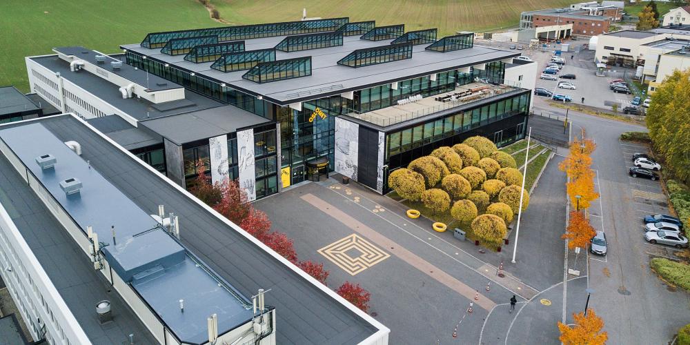 Construction work at Kjeller