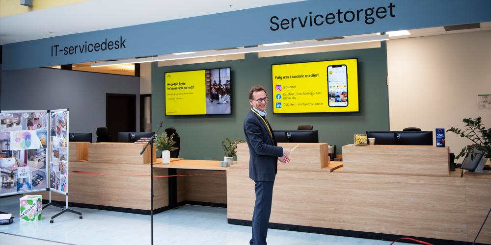 Nytt servicetorg åpnet