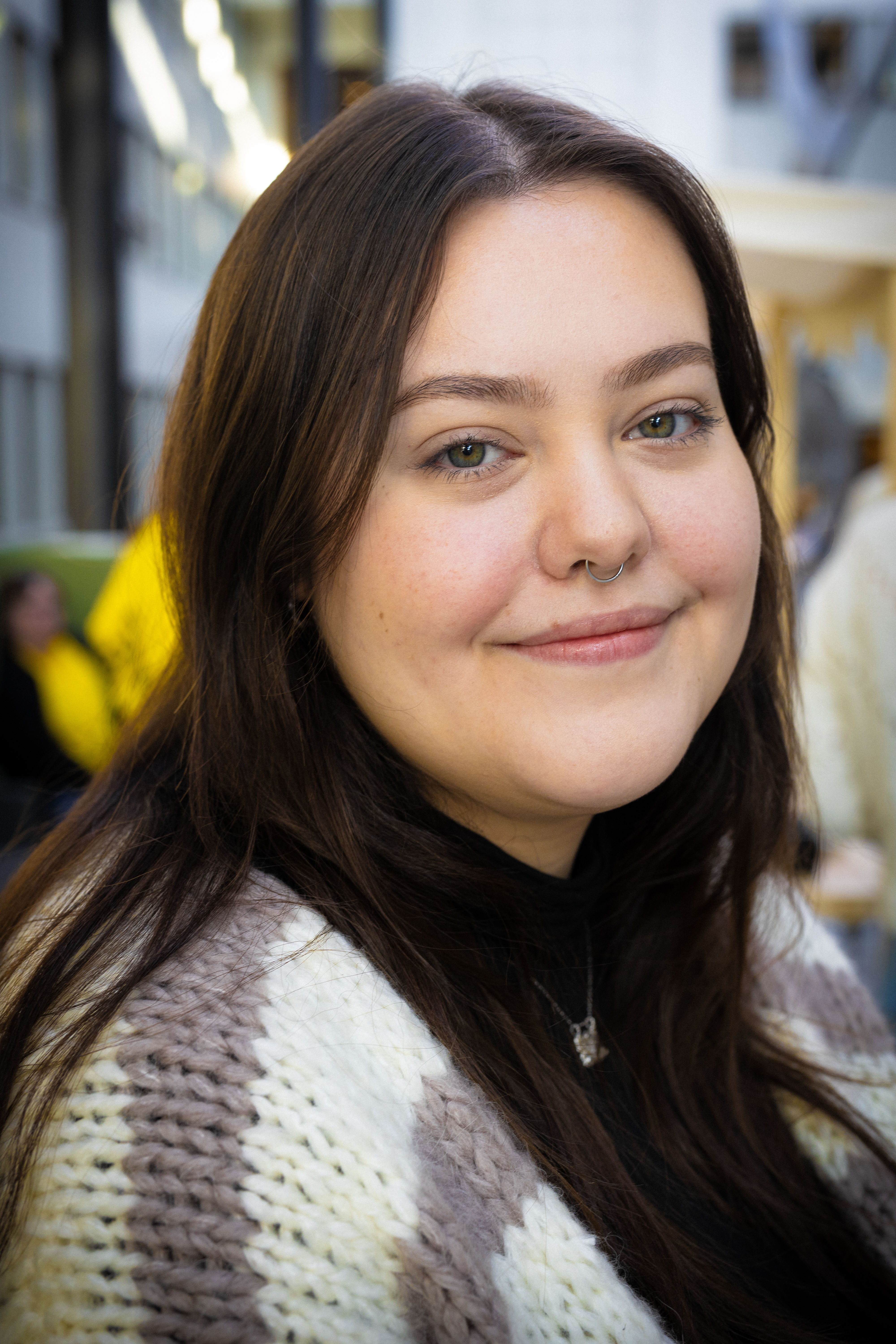 A portrait of one of the campus hosts.