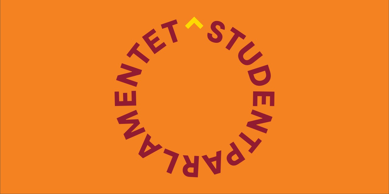 Studentparlamentet sin logo.