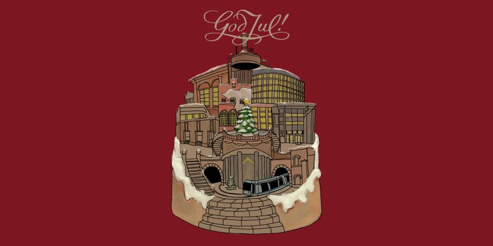 Here is OsloMet’s Christmas card