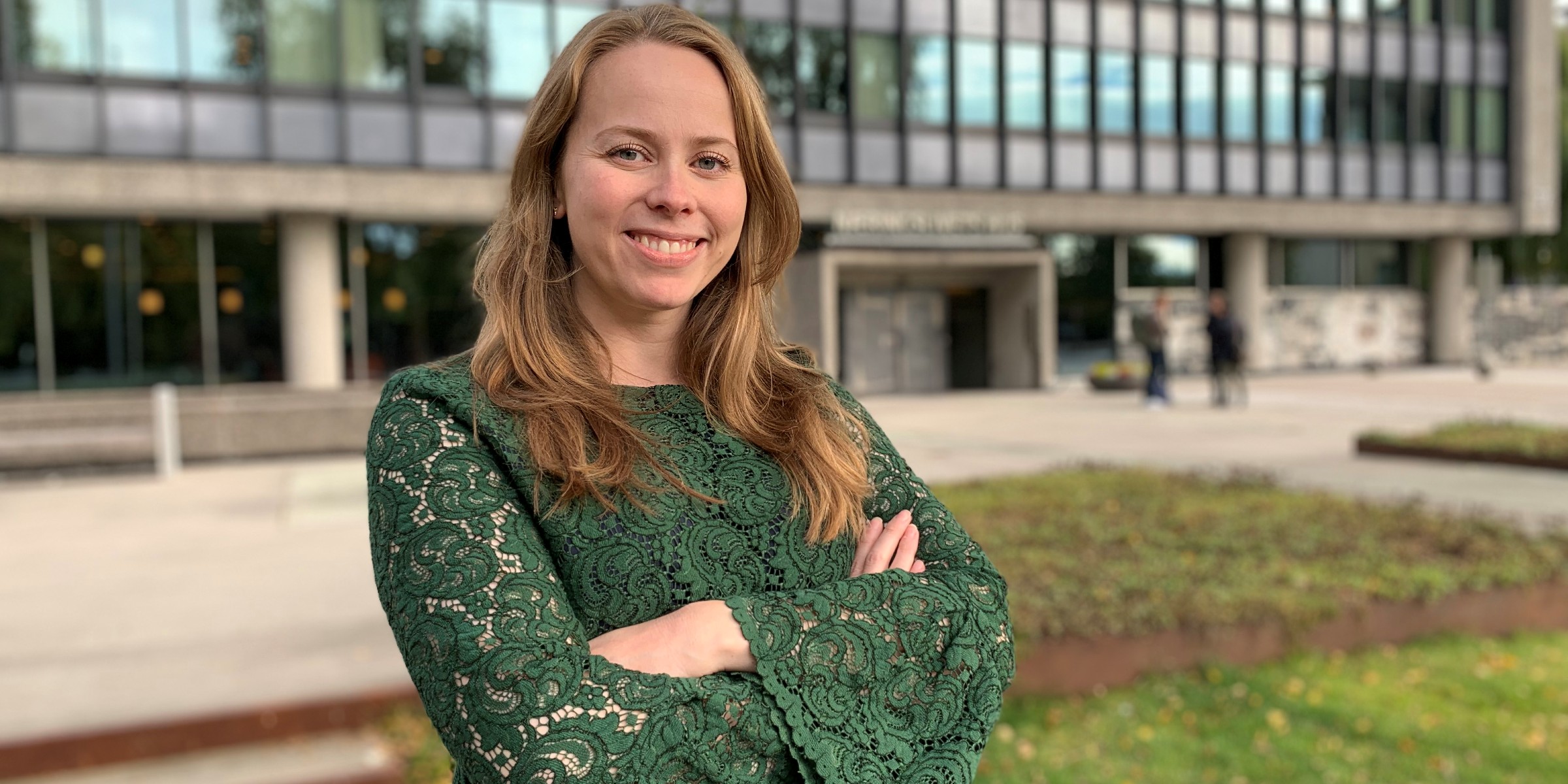 Foto av påtroppende leder for Punkt Oslo, Ida Laustsen.