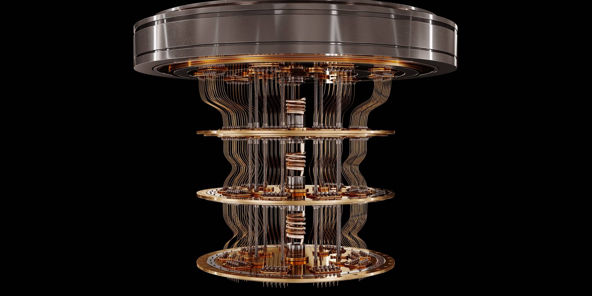 Illustrasjon av kvanteteknologi.