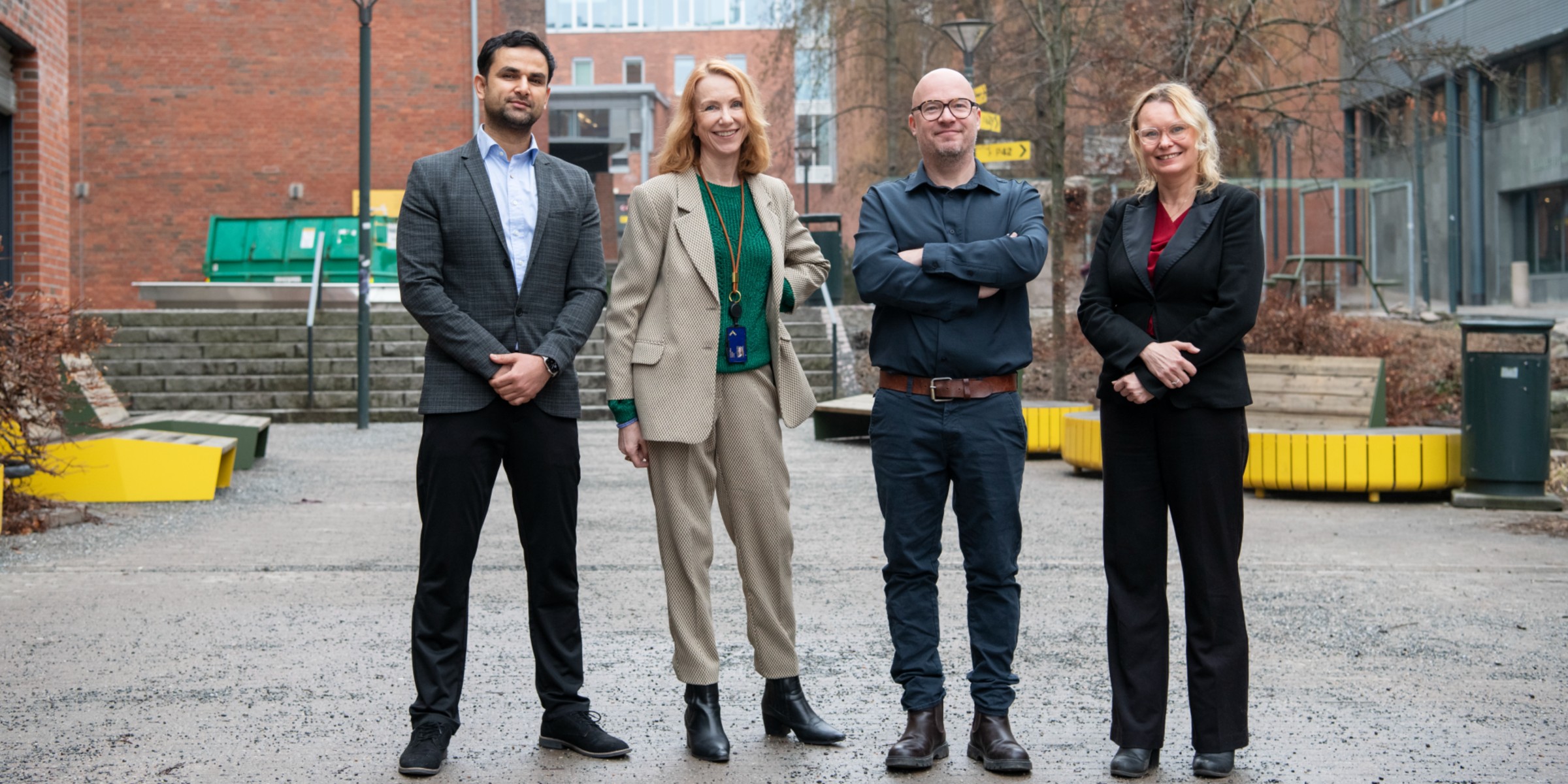 Gruppebilde av de faglige lederne for tematiske forskningssatsinger.