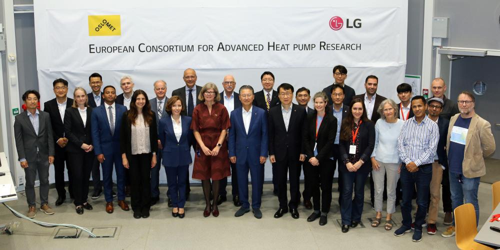 LG og OsloMet utvikler varmepumper 