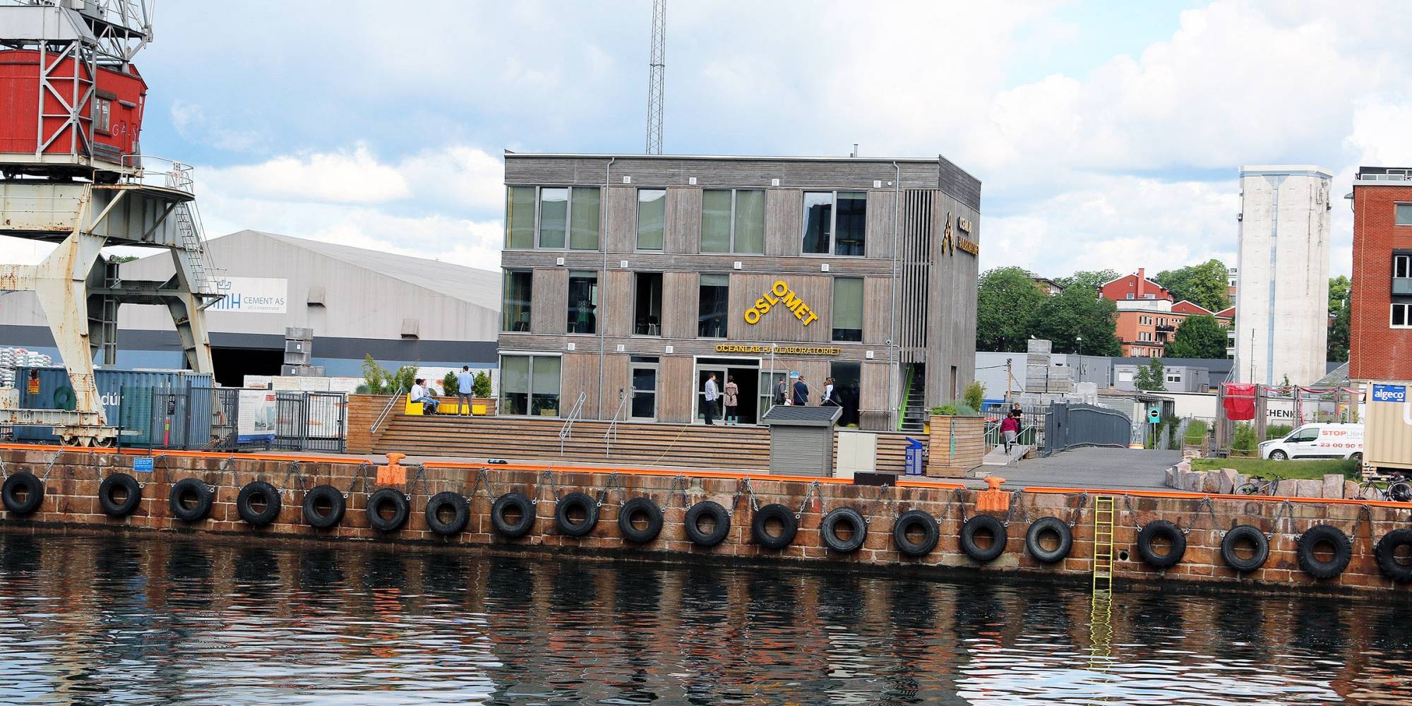 Image of the premises where Oceanlab is located at Filipstad in Oslo.